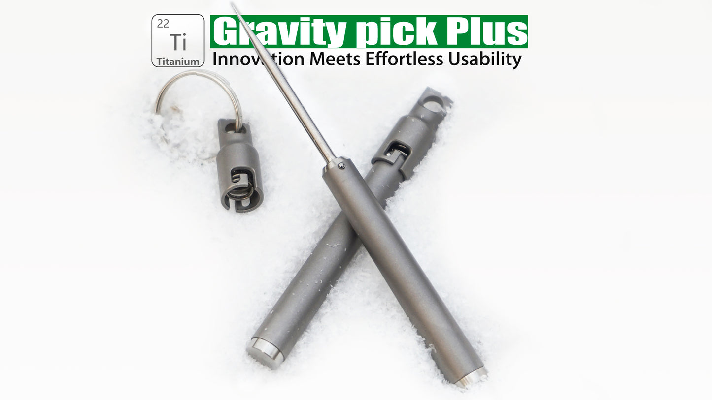 Gravity Pick Plus: Magic gadget on your keychain