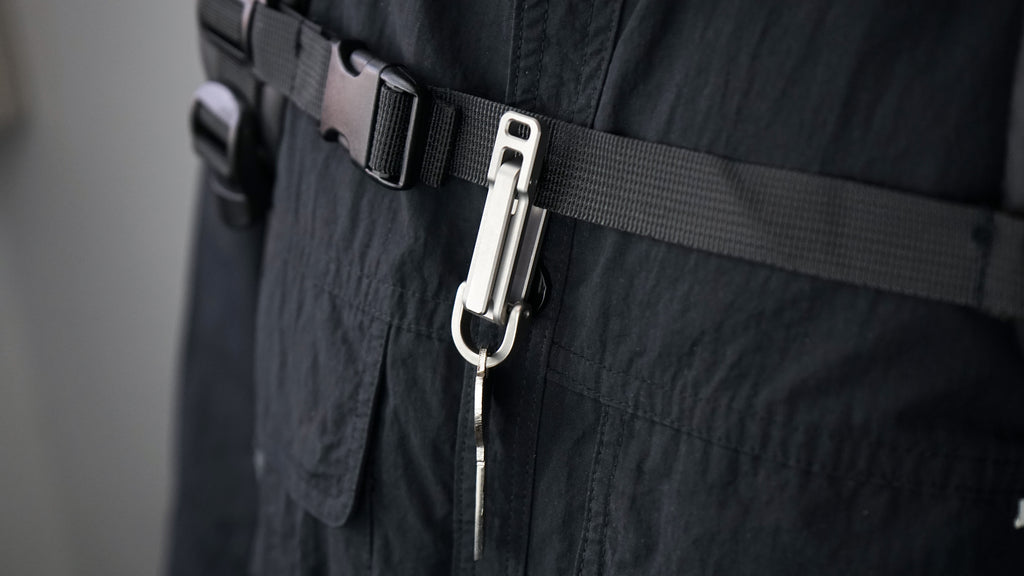 Bite Clip：A powerful clip keychain,Clamp everywhere