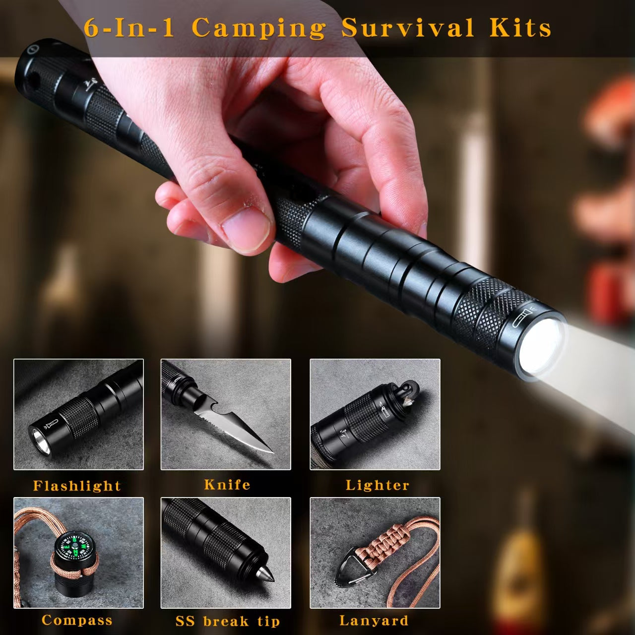 Outdoor Tactical Flashlight