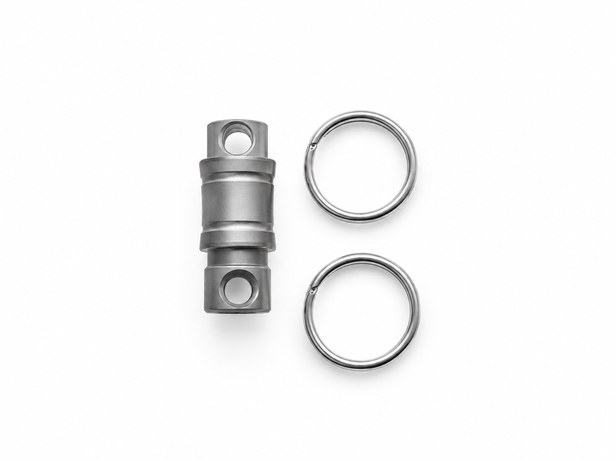 Titanium quick release buckle