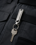 Titanium OmniClip：Everywhere Clip keychain