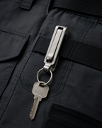 Titanium OmniClip：Everywhere Clip keychain