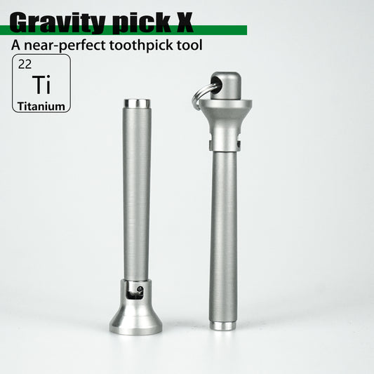 Gravity pick X：A toothpick crafted with true artisan spirit