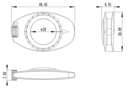 Navigator Compass-Lock in Direction Forward in advance