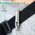 Bite Clip：A powerful clip keychain,Clamp everywhere