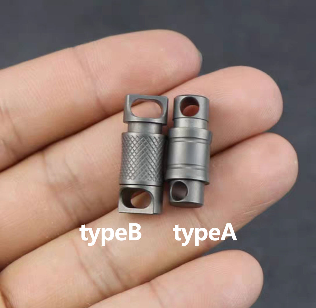 Titanium quick release buckle