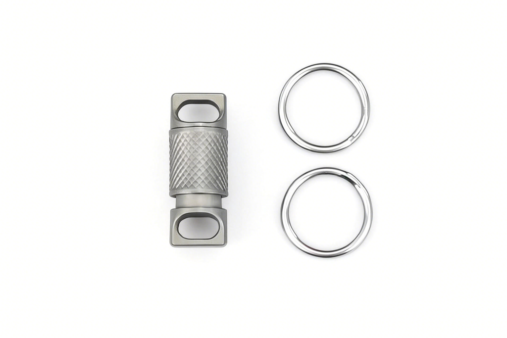 Titanium quick release buckle
