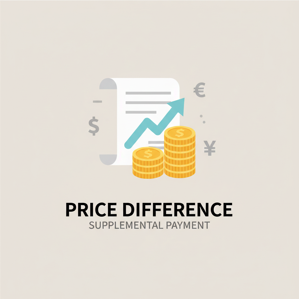 Pay the difference